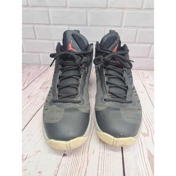 Air Jordan Mens Super Fly 5 Basketball Shoes Black Red 844677-004 2016 Men's 8 - Picture 3 of 9